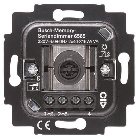 BJ UP Memory-Seriendimmer 6565U 2fach 40-315W/VA Phasenabschnitt - 2327174