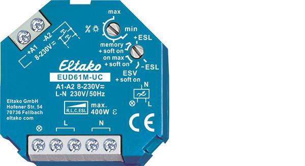 Eltako EUD61M-UC Multifunktions 400W (V) Dimmschalter Power MOSFET - 2478771