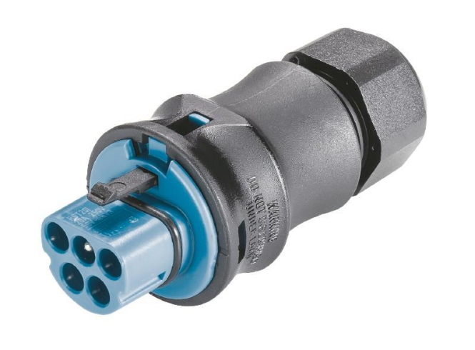 WIEL Steckerteil RST20I5S S1 ZR1SVA TB04 mit Zugentlastung 96.052.4053.6 Verbindungstechnik