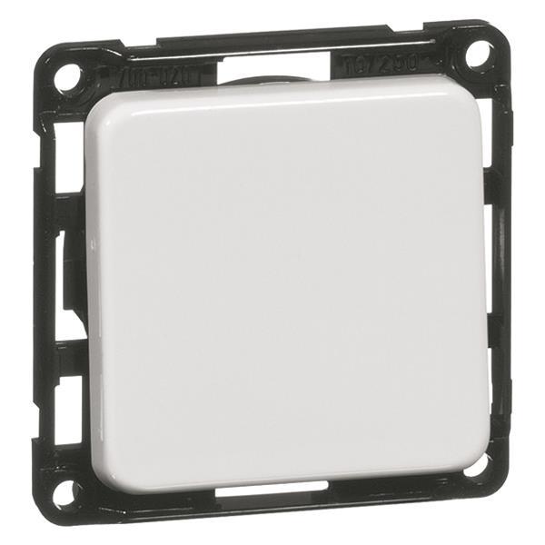 PEHA Taster Einbau, tiefschwarz D 750.19