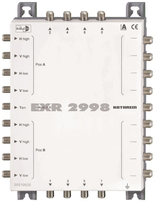 KATH Multischalter Durchgang EXR 2998 9 auf 8 - 2553048