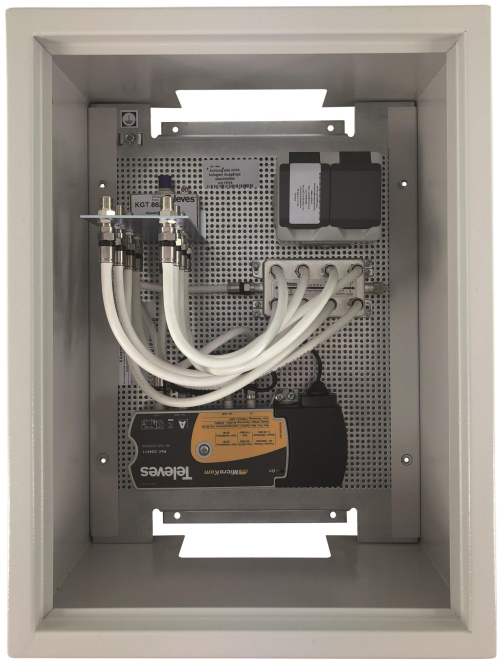 Televes Hausanschluss- MSR48AZ Montageschrank vorkonfektioniert