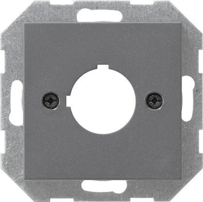GIRA 027228 Abdeckung Tragring Geräte D22,5mm System 55 Anthrazit Schaltermat/Geb.Steu