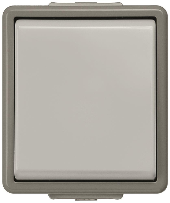 Siemens 5TD4707 DELTA Taster fläche IP44 AP dgr/hgr 10A 250V 1We als Öffner Schaltermat/Geb.Steu