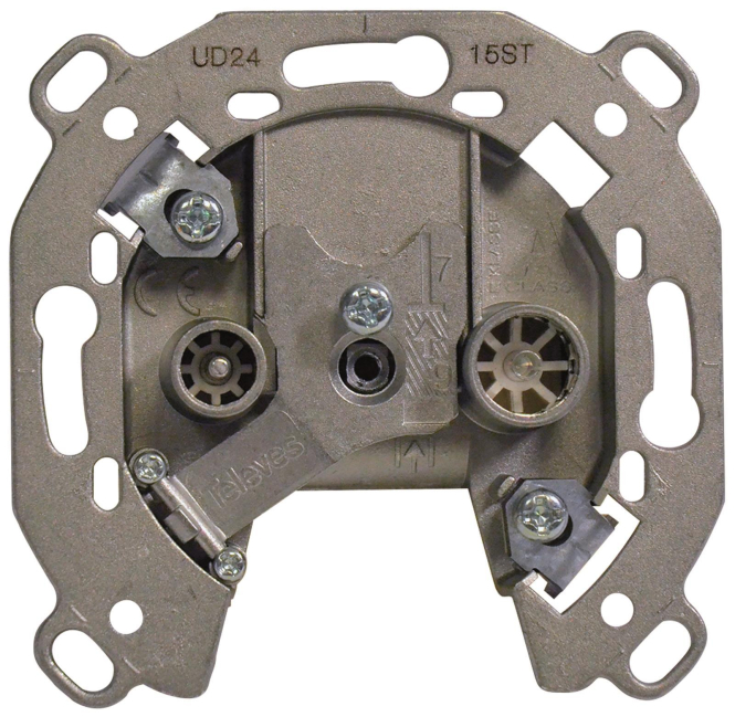 Televes Antennendose Durchgang UD2415ST Stecktechnik 1,5dB Dämpfung