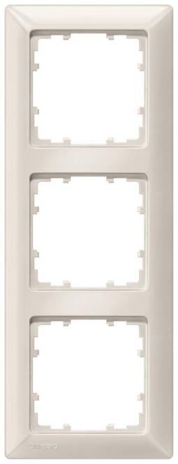Siemens 5TG25530 DELTA line Rahmen 3fach 222x80mm titanwei