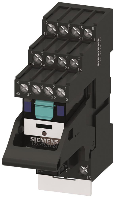 Siemens LZS:PT5B5L24 Steckrelais Kompl.- gerät 24VDC 4W LED-Modul rot (Inhalt 5 Stück) Ind-Schaltgeraete