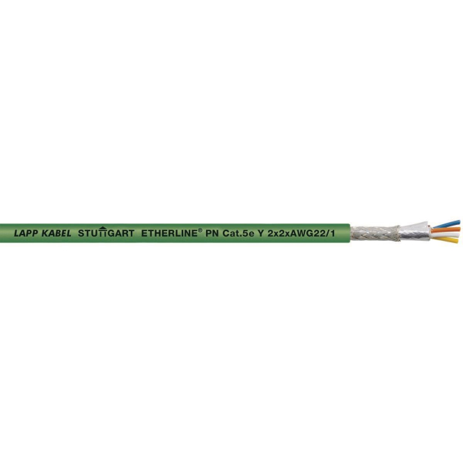 LAPP ETHERLINE PN Cat.5e Y 2x2xAWG22/1 UL/CSA Profinet Typ A 2170891/100 (Inhalt 100 Stück)