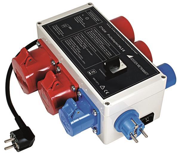 4012932118551 - Metrawatt Z745W VL2E Messadapter zur passiven Prüfung von Verlängerungsleitungen 1 St