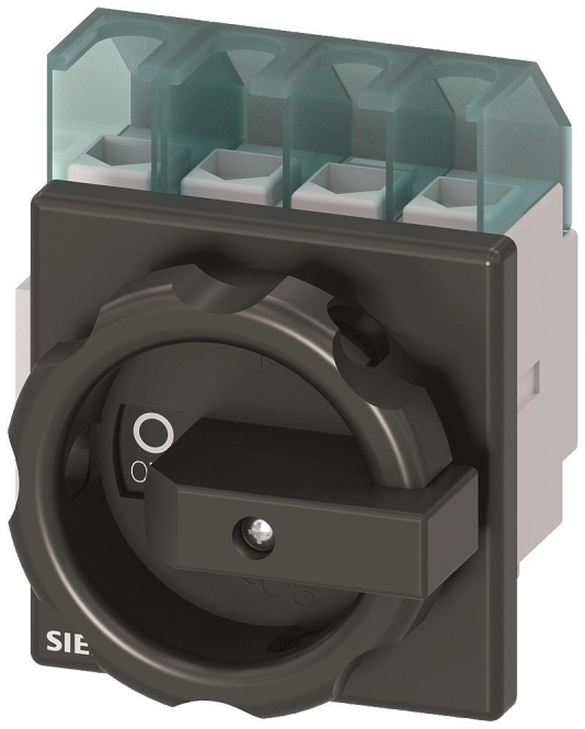 Siemens 3LD22031TL51 Hauptschalter 4p 32A 400V 11,5kW Frontbef. 4lochbef. Ind-Schaltgeraete