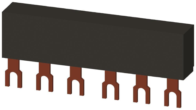 Siemens 3RV19151AB 3Ph.-Sammelschienen Teilungsabstand 45mm f.2 Schalter Ind-Schaltgeraete