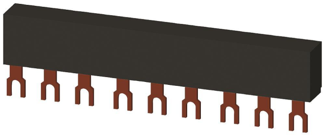 Siemens 3RV19151BB 3Ph.-Sammelschienen Teilungsabstand 45mm f.3 Schalter Ind-Schaltgeraete