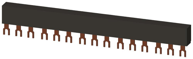 Siemens 3RV19151DB 3Ph.-Sammelschienen Teilungsabstand 45mm f.5 Schalter Ind-Schaltgeraete