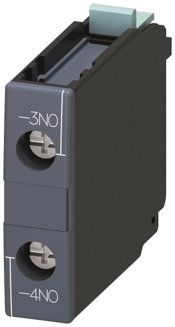 Siemens 3RH19211CA10 Hilfsschalterblock 1S DIN EN50005 Schraubanschluss 1p Ind-Schaltgeraete