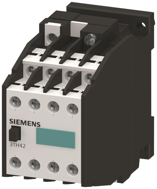 Siemens 3TH42440AP0 Hilfsschütz 44E 4NO+4NC AC-Bet. 230/220VAC 50Hz 276/264V Ind-Schaltgeraete