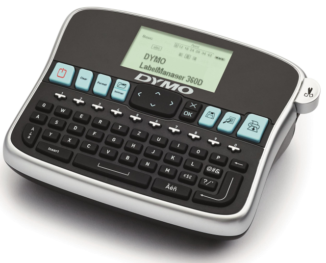 DYMO LabelManager 360D S0879520 6/9/12/19mm D1/IND