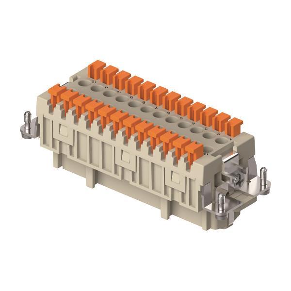 8015747019316 - ILME Buchseneinsatz Gr10427 CSHF 24 24P+PE Silber SQUICH 16A 500V 8015747019316 - ILME Buchseneinsatz Gr10427 CSHF 24 24P+PE Silber SQUICH 16A 500V