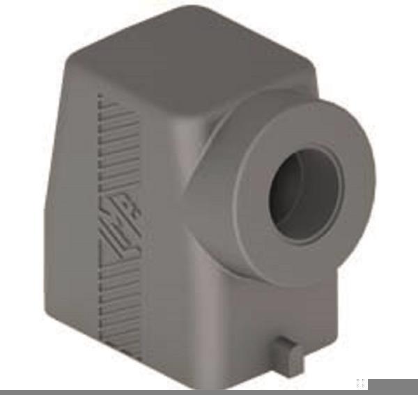 ILME Tüllengehäuse hoch TMAO 06 L25 Gr.44.27 T-Type Ku. 2Bolzen 1xM25 seitl.