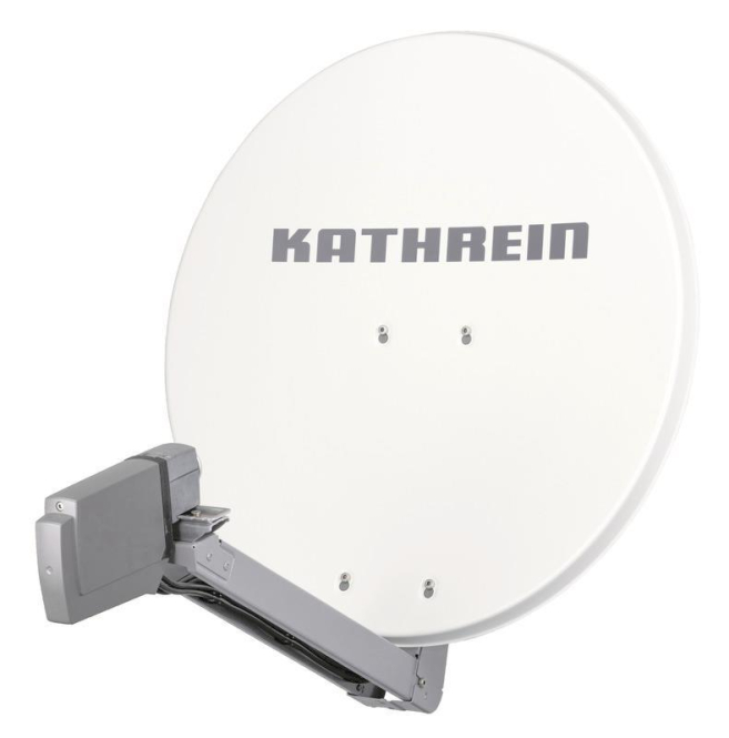KATH Offset-Parabol-Spiegel CAS 80ws 75cm Alu-Reflektor weiß - 3123261