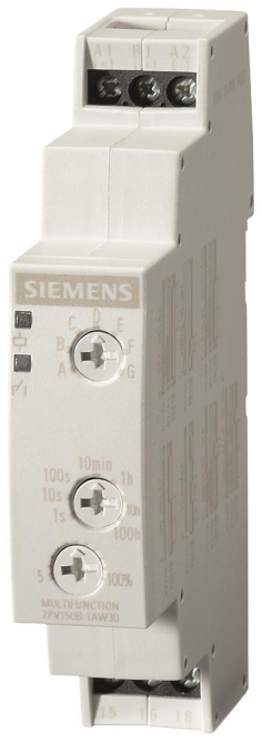 Siemens 7PV15081AW30 Zeitrelais Multi- funktion 1We 7 Funktionen 7 Zeitbereiche