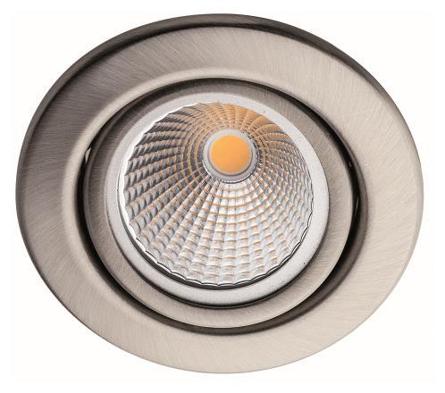 RUTEC Einbaustrahler Edelstahl R5511-V4a schwenkbar DA68mm f.LM 50mm - 3191050