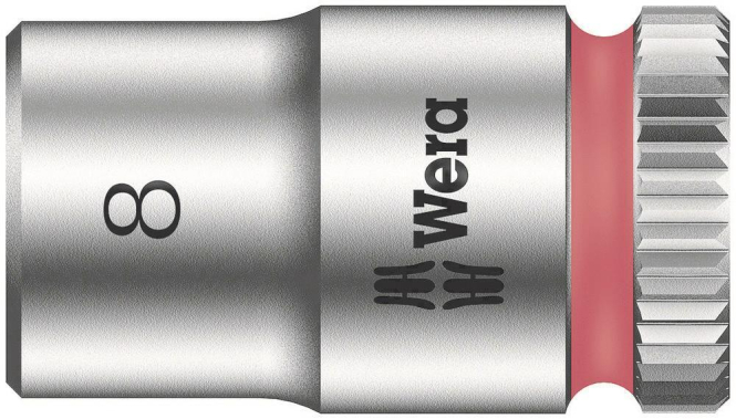 4013288120151 - Au en-sechskant steckschlüssel sseleinsatz 8 mm 1 4 (63 mm) produktabmessung l nge 23 mm 05003 - Wera