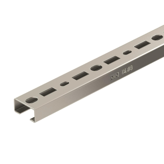 OBO CML3518P2000A2 Profilschiene gelocht Schlitzweite 17mm 2000x35x18 A2 1104501 (Inhalt 2 Stück) Schaltschränke