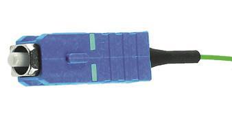 TG Faserpigtail 9/125 OS2 L00889W0007 = 2m SC Stecker, blau TG Faserpigtail 9/125 OS2 L00889W0007 = 2m SC Stecker, blau