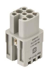 HART Buchseneinsatz 7-pol. 09210072732 09210072732 (Inhalt 10 Stück)