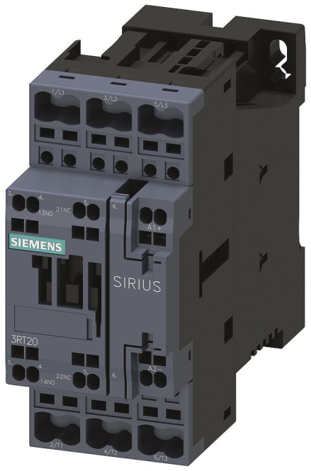 Siemens 3RT20252BB40 Schütz AC-3 7,5kW/400V 1S+1Ö 24VDC 3p S0 Ind-Schaltgeraete