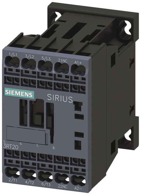 Siemens 3RT20152BB42 Schütz AC-3 3kW/400V 1Ö 24VDC 3p S00 Ind-Schaltgeraete