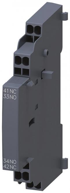 Siemens 3RV29012A Hilfsschalter seitlich anbaubar 1S+1Ö Federkl. S00/S0 Ind-Schaltgeraete