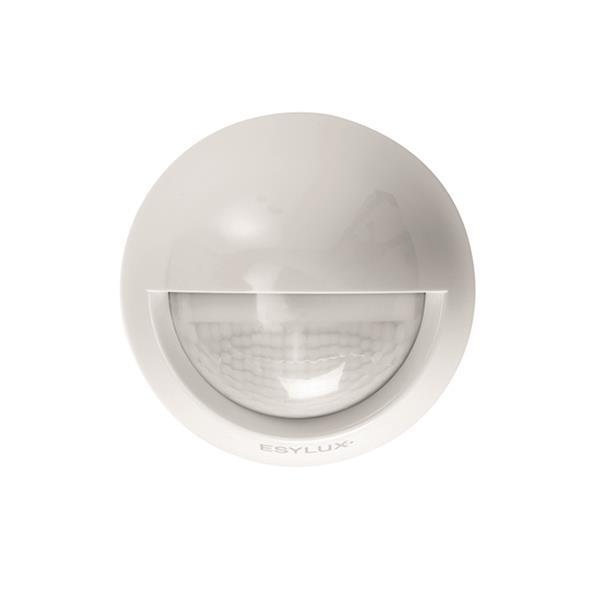 ESYLUX Wand-Bewegungsmeld. 200' MD-W200i Fernbedienbar weiß - 3340927