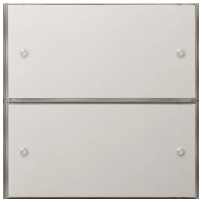 GIRA 2032112 Tastsensor3 Komfort 2fach KNX Flächenschalter Reinweiß - 3384224