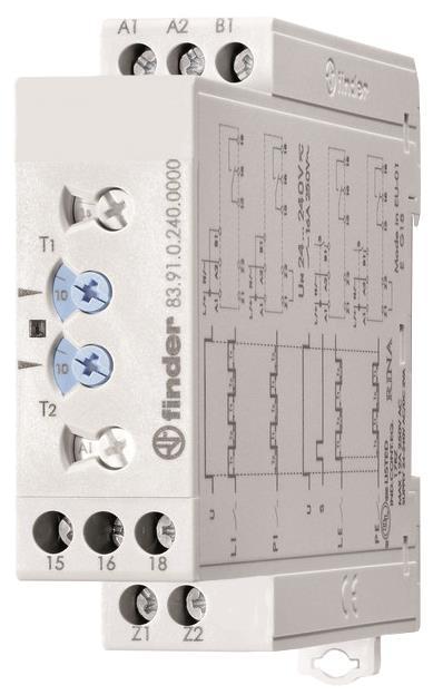 Finder Taktgeber 83.91.0.240.0000 1W 16A 24-240VAC/DC