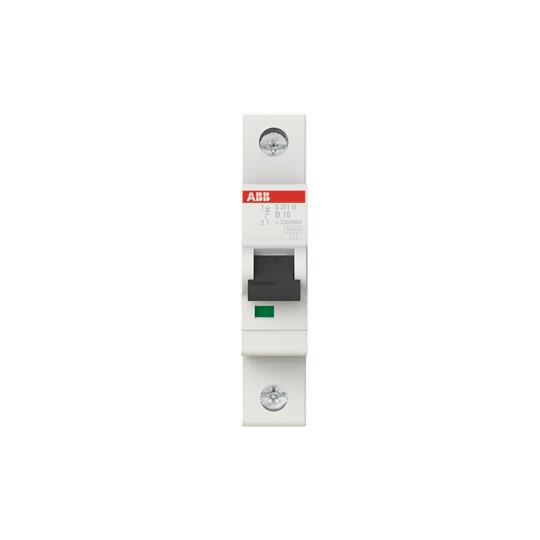 ABB 2CDS271001R0165 S201M-B16 Leitungsschutzschalter 1polig 16 A
