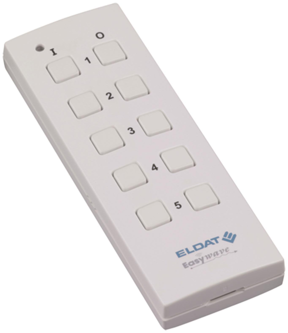 ELDAT Handsender RT34-5005-01-02K 5-Kanal, signalweiss RAL9003 - 3561083
