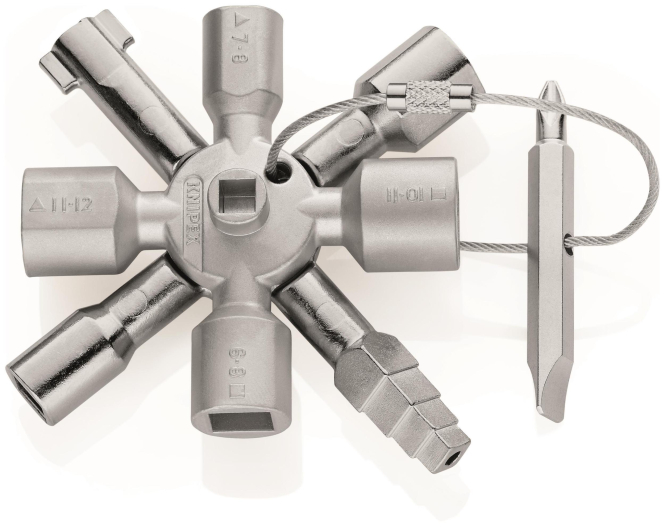 Knipex Schaltschrankschlüssel 0307467 TwinKey - 3620393