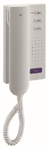 4035138020862 - TCS Audio Türtelefon ISH3130-0140 Komfort 4 Tasten ISH3130 AP weiß