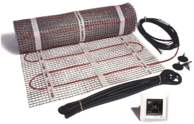 DEVI Dünnbett-Heizmatten Set 140F0823 1-750 W professional DTIF 5,0qm - 3728865