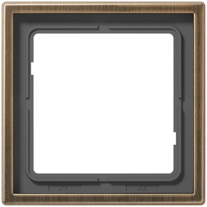 JG Rahmen 1fach ME2981AT messing antik