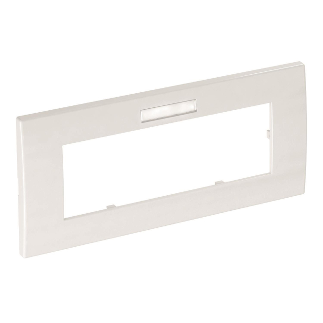OBO AR45-BF3 RW Abdeckrahmen Modul 45 ** 3fach 84x185mm PC rws RAL9010 - 3823548