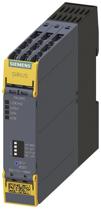 Siemens 3SK11211AB40 SIRIUS Sicherheits- schaltgerät Advanced Freigabekreise 3 Ind-Schaltgeraete