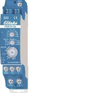 Eltako FSR14-2x RS485-Bus Aktor 2Kanal (V) Stromstoß Schaltrelais - 3887202