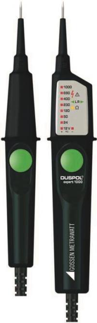 Gossen Spannungs u. Durchgangsprüfer M611E DUSPOL expert analog 1000