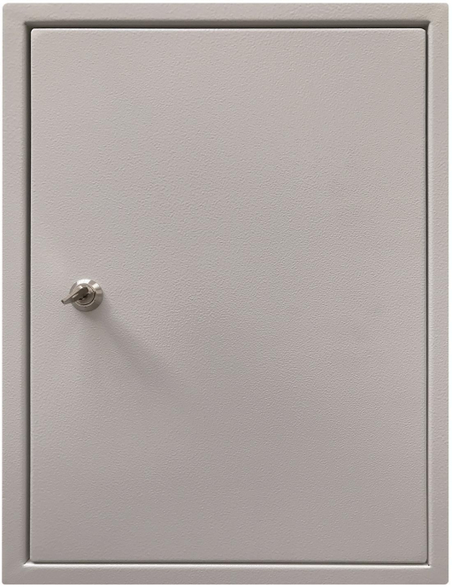 Televes Abschließbares Gehäuse MPTGH44 mit Montageplatte und einem Schlüssel