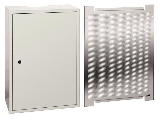 Televes Gehäuse mit MPTGH46 Montagelochplatte 400x600x200mm