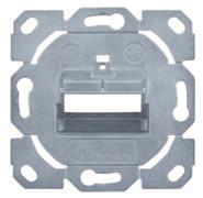 TG Designfähige Modul- H02010B0085 Aufnahme AMJ-S 1- & 2-fach UP/0 - 3927307