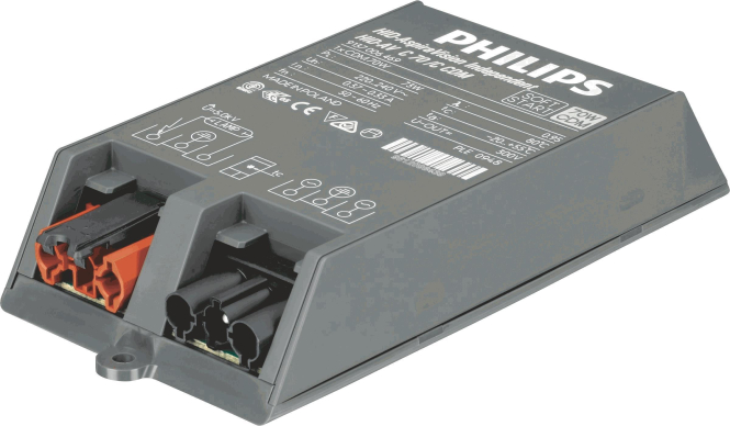 PHIL EVG HID-AV C 35W/50/70W/C 23314500 220-240V 50/60Hz 162x83x33mm PHIL EVG HID-AV C 35W/50/70W/C 23314500 220-240V 50/60Hz 162x83x33mm