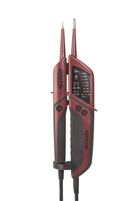 4028532200282 - Profi III LED Zweipoliger Spannungsprüfer CAT IV 1000 V LED Akustik Vibration
